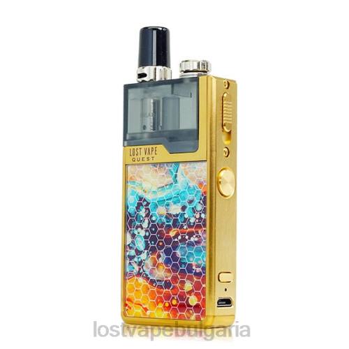 Lost Vape Bulgaria - Lost Vape Quest пълен комплект устройство orion q pod 0T6L471 златно/ослепително