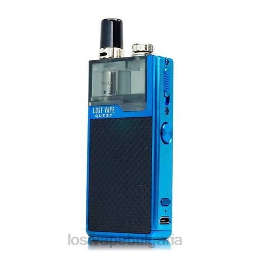 Lost Vape Cyborg Цена - Lost Vape Quest пълен комплект устройство orion q pod 0T6L465 синьо/черно тъкане