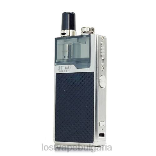 Lost Vape Flavors Bulgaria - Lost Vape Quest пълен комплект устройство orion q pod 0T6L468 сребристо/черно тъкане