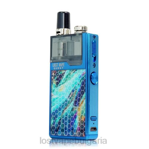 Lost Vape Review - Lost Vape Quest пълен комплект устройство orion q pod 0T6L470 синьо/полярно сияние
