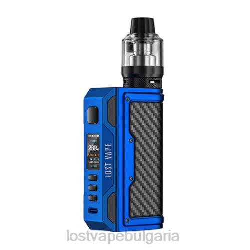 Lost Vape Flavors Bulgaria - Lost Vape Thelema quest 200w комплект 0T6L138 матово синьо/въглеродни влакна