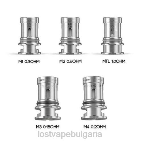Lost Vape Contact Bulgaria - Lost Vape Ultra усилващи бобини (опаковка от 5) 0T6L347 m2 v2 0,6 ома