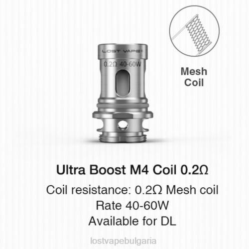 Lost Vape Wholesale - Lost Vape Ultra усилващи бобини (опаковка от 5) 0T6L349 m4 v2 0,2 ​​ома