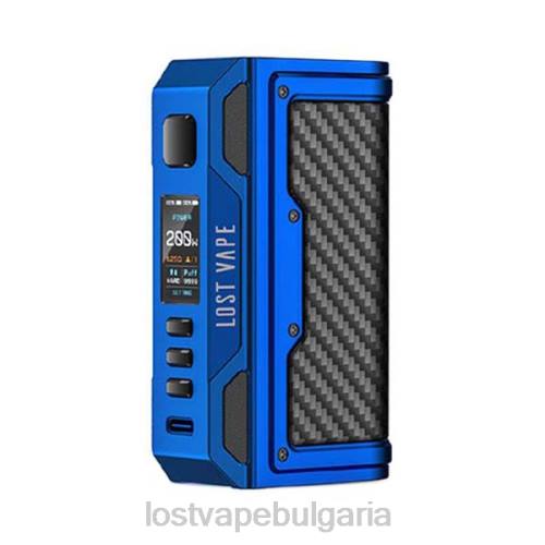 Lost Vape Contact Bulgaria - Lost Vape Thelema quest 200w мод 0T6L177 матово синьо/въглеродни влакна
