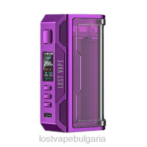 Lost Vape Contact Bulgaria - Lost Vape Thelema quest 200w мод 0T6L187 лилаво/прозрачно