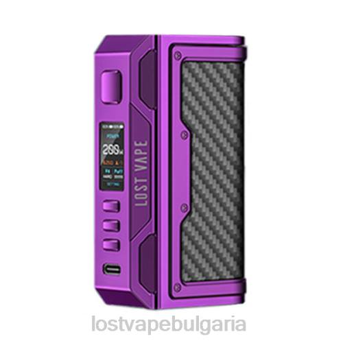 Lost Vape Customer Service - Lost Vape Thelema quest 200w мод 0T6L186 лилаво/въглеродни влакна