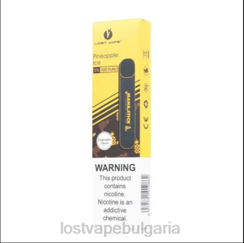 Lost Vape Customer Service - Lost Vape Mana стик за еднократна употреба | 300 впръсквания | 1,2 мл 0T6L526 ананасов лед 5%
