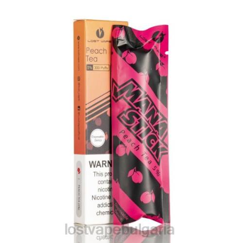 Lost Vape Cyborg Цена - Lost Vape Mana стик за еднократна употреба | 300 впръсквания | 1,2 мл 0T6L525 чай от праскова 5%