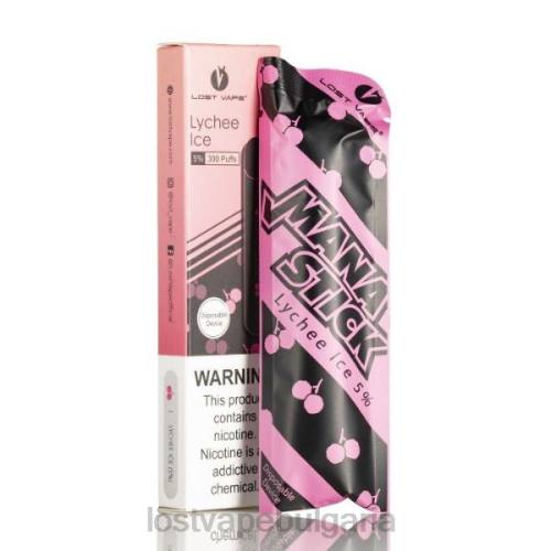 Lost Vape Sofia - Lost Vape Mana стик за еднократна употреба | 300 впръсквания | 1,2 мл 0T6L522 личи лед 5%