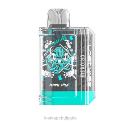Lost Vape Centaurus Цена - Lost Vape Orion бар за еднократна употреба | 7500 впръскване | 18 мл | 50 мг 0T6L84 мента Маями
