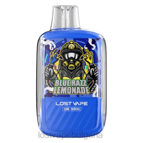 Lost Vape Sofia - Lost Vape Orion ob5500 5500 впръсквания 14 ml 50 mg за еднократна употреба 0T6L2 синя раз лимонада